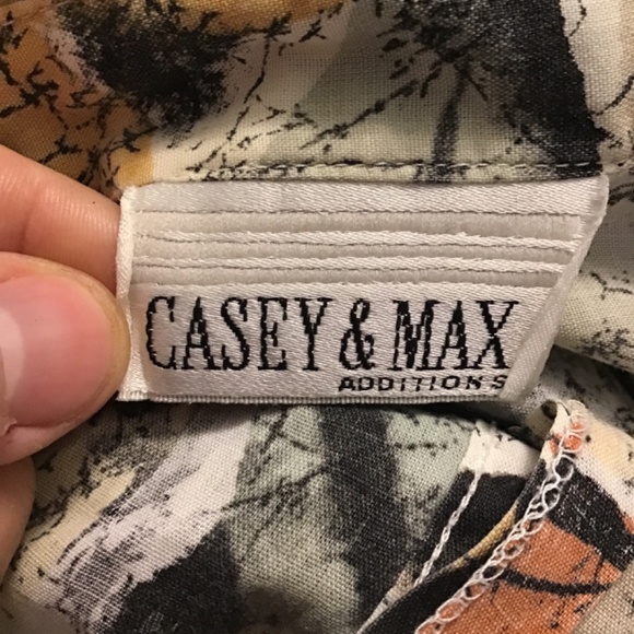 Vintage Casey & Max additions woman short sleeve shirt. - Picture 5 of 5